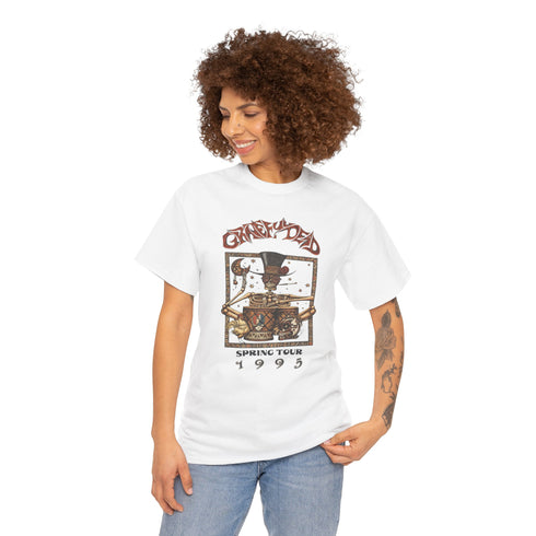 Spring Tour 1995 Unisex Grateful Dead T-Shirt - Icons From The Road Collection
