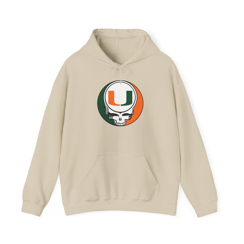 University of Miami Grateful Dead Unisex Heavy Blend Hoodie