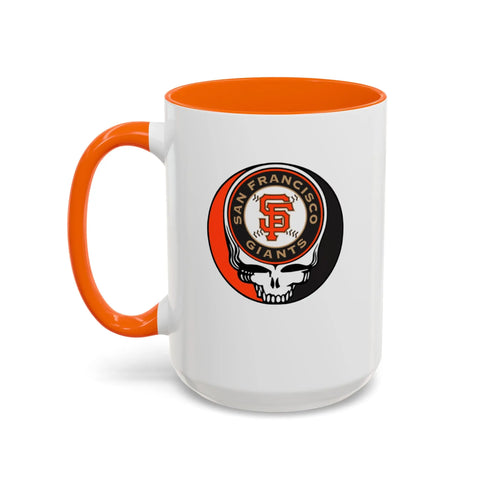 Grateful Dead - The Ballpark Collection: San Francisco Baseball Stealie Coffee Mug - StealieShop
