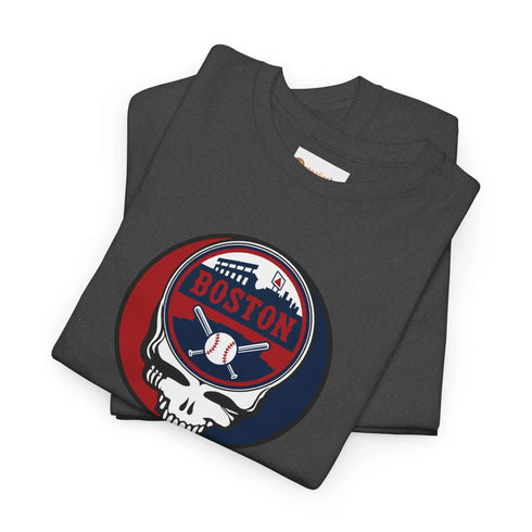 Grateful Dead - Boston Red Sox Grateful Dead Steal Your Face T-Shirt - StealieShop