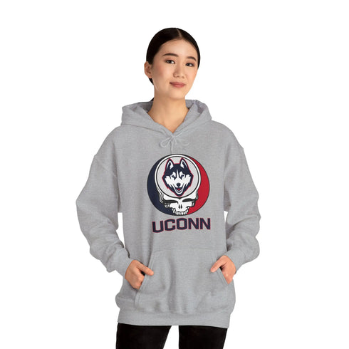 UCONN Grateful Dead Unisex Heavy Blend Hoodie StealieShop