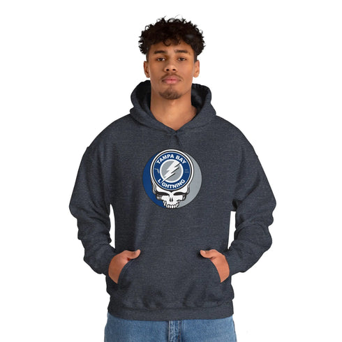 Tampa Bay Lightning Grateful Dead Unisex Heavy Blend Hoodie StealieShop