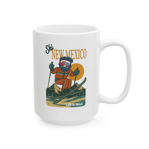 Grateful Dead - Ski New Mexico 15oz Ceramic Mug - StealieShop