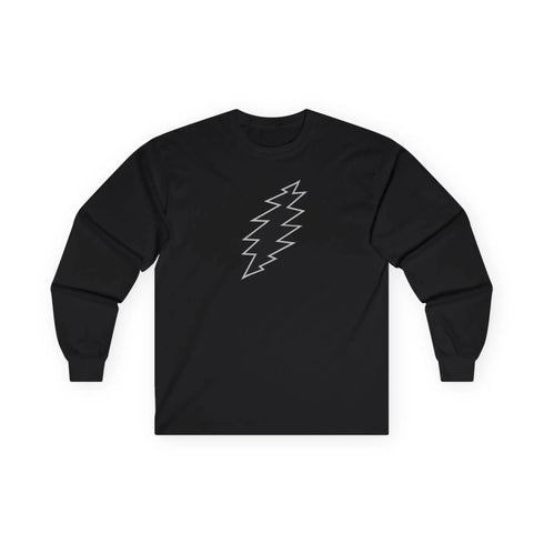Grateful Dead - Black Bolt Ultra Cotton Long Sleeve Tee - StealieShop