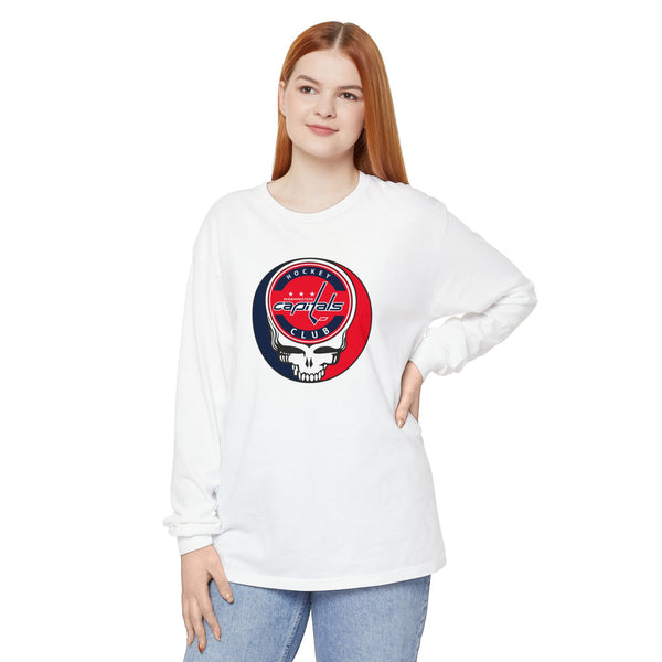 Washington Capitals Vineyard Collection Unisex Garment-Dyed Long Sleeve T-Shirt