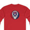 Grateful Dead - Atlanta Braves Classic Stealie Long Sleeve Tee - MLB - StealieShop