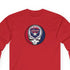Grateful Dead - Atlanta Braves Classic Stealie Long Sleeve Tee - MLB - StealieShop
