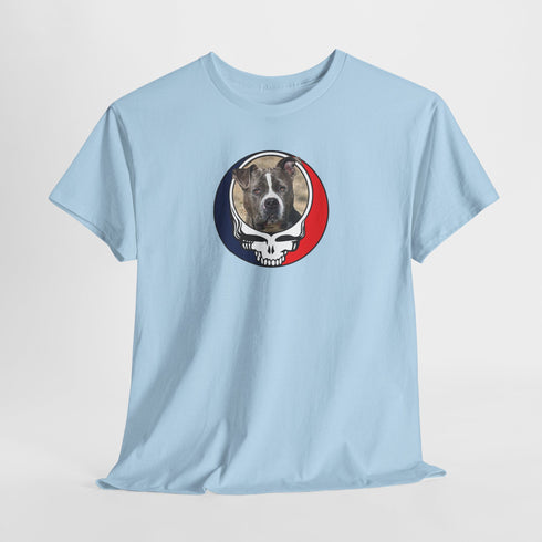 Custom Dog Stealie Unisex Grateful Dead T-Shirt (94)