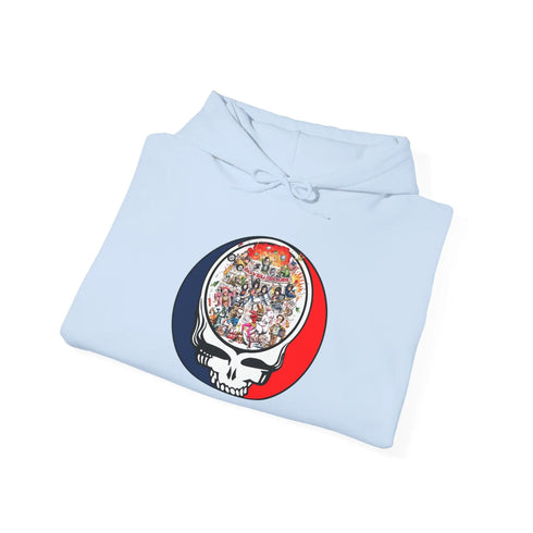 Grateful Dead - Ramones Stealie Unisex Heavy Blend Hoodie - StealieShop