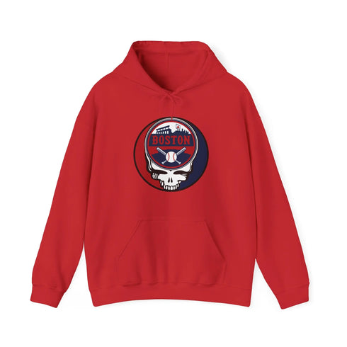 Grateful Dead - Boston Red Sox Grateful Dead Unisex Heavy Blend Hoodie - Hooded Sweatshirt - StealieShop