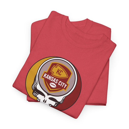 Kansas City Football Stealie T-Shirt - Gridiron Collection