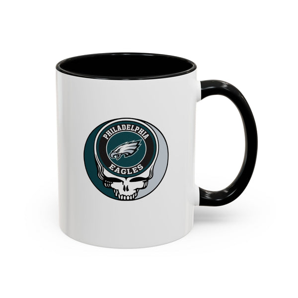 Grateful Dead - The Gridiron Collection: Philadelphia Eagles Grateful Dead Stealie Coffee Mug - StealieShop