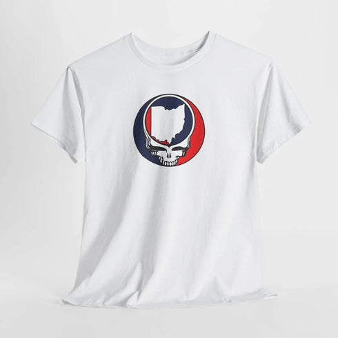 Ohio Map Stealie Grateful Dead T-Shirt