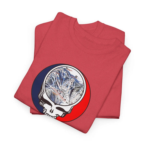Killington Trail Map Stealie Grateful Dead T-Shirt
