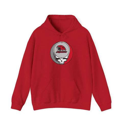 Miami University of Ohio Dead Steal Your Face Unisex Hoodie StealieShop