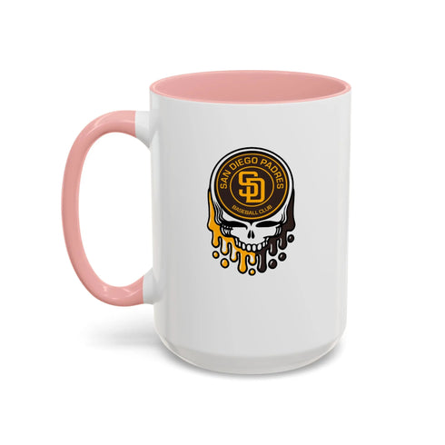 San Diego Padres Dripping Stealie Coffee Mug Printify