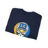 Grateful Dead - Los Angeles Chargers Grateful Dead Stealie Crewneck Sweatshirt - NFL - StealieShop