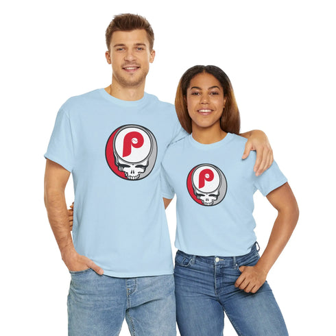 Grateful Dead - Philadelphia Phillies Grateful Dead Steal Your Face T-Shirt - MLB - StealieShop