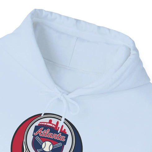 Grateful Dead - Atlanta Braves Grateful Dead Unisex Heavy Blend Hoodie - Hooded Sweatshirt - StealieShop