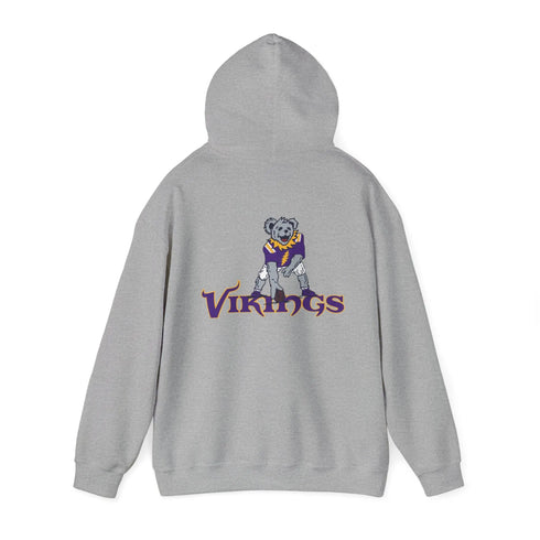 Minnesota Vikings Dancing Bear Unisex Hoodie StealieShop