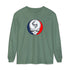 MEMENTO MORI Garment-Dyed Long Sleeve T-Shirt