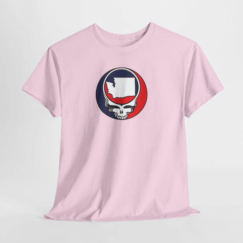 Washington Map Stealie Grateful Dead T-Shirt