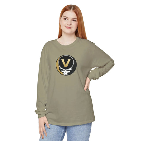 Grateful Dead - Vanderbilt Garment-Dyed Long Sleeve T-Shirt - StealieShop