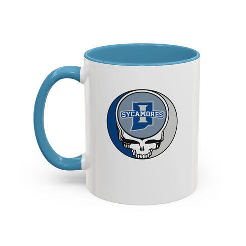Indiana State University Grateful Dead Stealie Coffee Mug (11oz or 15oz) - StealieShop