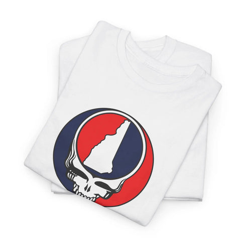 New Hampshire Map Stealie Grateful Dead T-Shirt