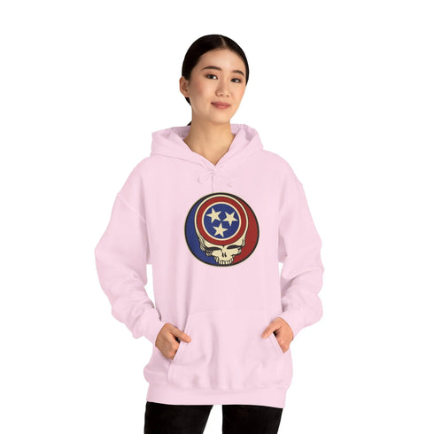 Grateful Dead - Tennessee State Flag Grateful Dead Unisex Heavy Blend Hoodie - StealieShop