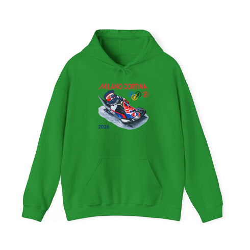 "Bobsleddin' Jerry' 2026 Milano Cortina Olympics Unisex Heavy Blend Grateful Dead Hoodie
