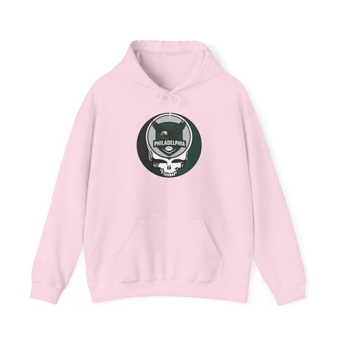 Grateful Dead - Philadelphia Eagles Stealie Grateful Dead Hoodie Sweatshirt - NFL - StealieShop