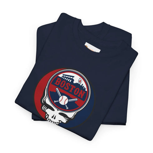 Grateful Dead - Boston Red Sox Grateful Dead Steal Your Face T-Shirt - StealieShop