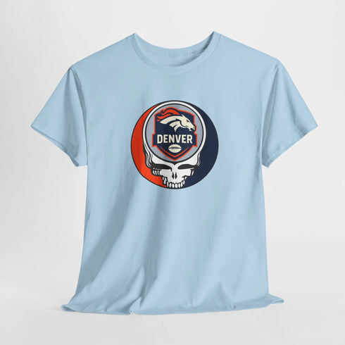 Grateful Dead - Denver Broncos Stealie Unisex T-Shirt - NFL - StealieShop
