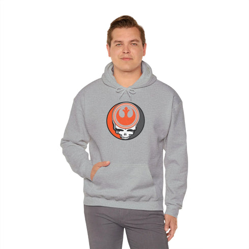 Grateful Dead - Star Wars Rebel Alliance Grateful Dead Unisex Heavy Blend Hoodie - StealieShop