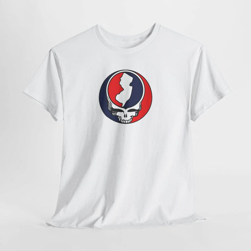 New Jersey Map Stealie Grateful Dead T-Shirt