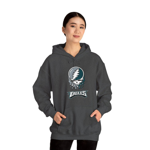 Philadelphia Eagles Grateful Dead Hoodie StealieShop