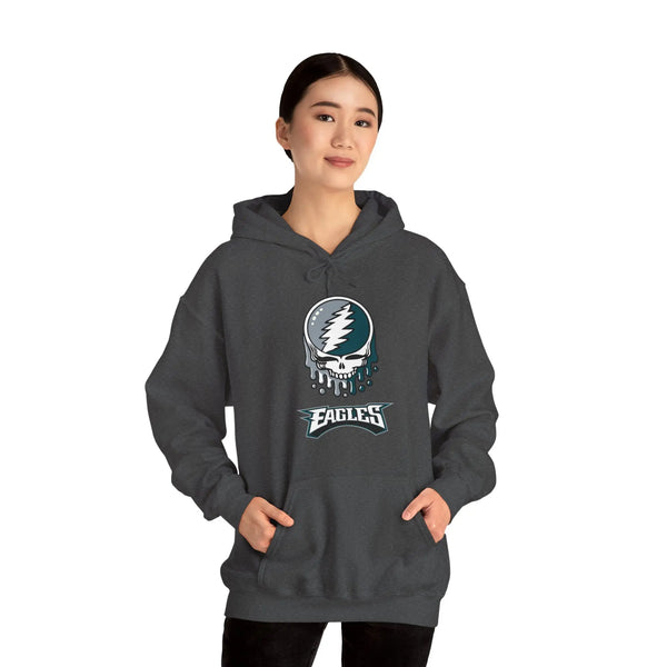 Philadelphia Eagles Grateful Dead Hoodie StealieShop