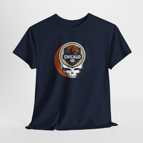 Grateful Dead - Chicago Bears Stealie Grateful Dead Steal Your Face T-Shirt - NFL - StealieShop