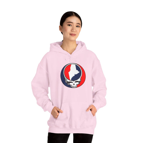 State of Maine Grateful Dead Unisex Heavy Blend Hoodie StealieShop