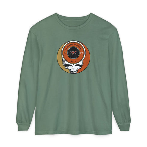 Campbell Lacrosse Garment-Dyed Long Sleeve T-Shirt