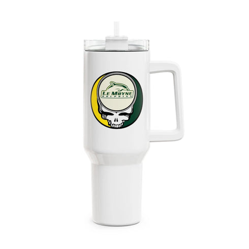 Grateful Dead - Le Moyne College Stealie "Fat Man" Tumbler, Double Insulated 40oz Travel Mug - StealieShop