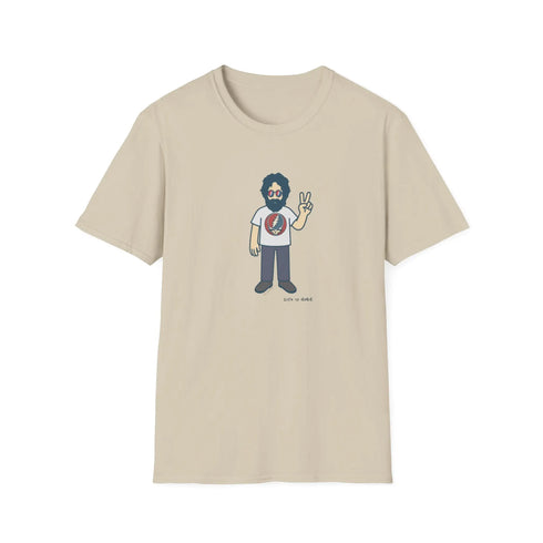 Grateful Dead - Peace Lovin' Jerry - Life is dead. Grateful Dead TShirt - StealieShop