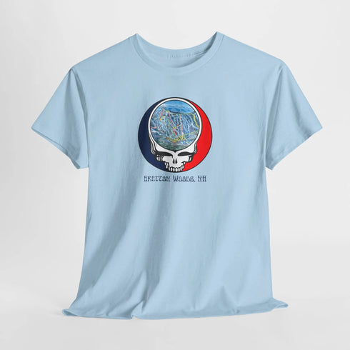 Bretton Woods Trail Map Stealie Grateful Dead T-Shirt