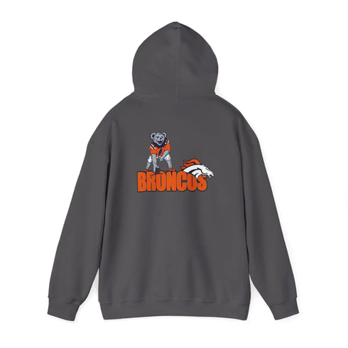 Denver Broncos Dancing Bear Unisex Hoodie - NFL - StealieShop