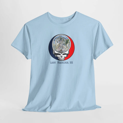 Loon Mountain Trail Map Stealie Grateful Dead T-Shirt