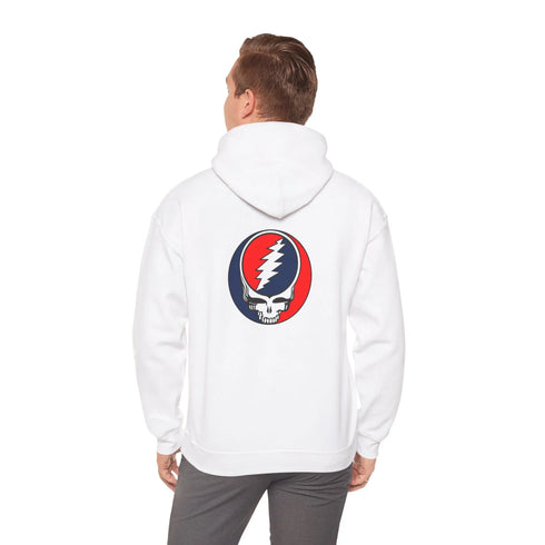 Grateful Dead - Classic Stealie Back Print Grateful Dead Hoodie - StealieShop
