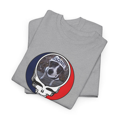 Custom Dog Stealie Unisex Grateful Dead T-Shirt (48)