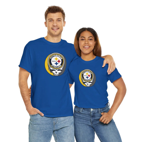 Pittsburgh Steelers Grateful Dead Steal Your Face T-Shirt StealieShop