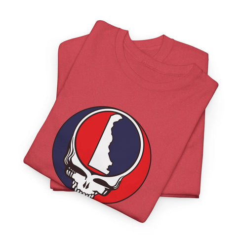 Delaware Map Stealie Grateful Dead T-Shirt
